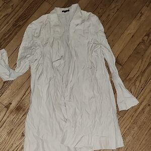 Eileen Fisher Cream Trench Coat